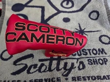 Scotty Cameron Select Newport 1st Of 500 Putter head cover Blade Headcover⛳⛳⛳NEW