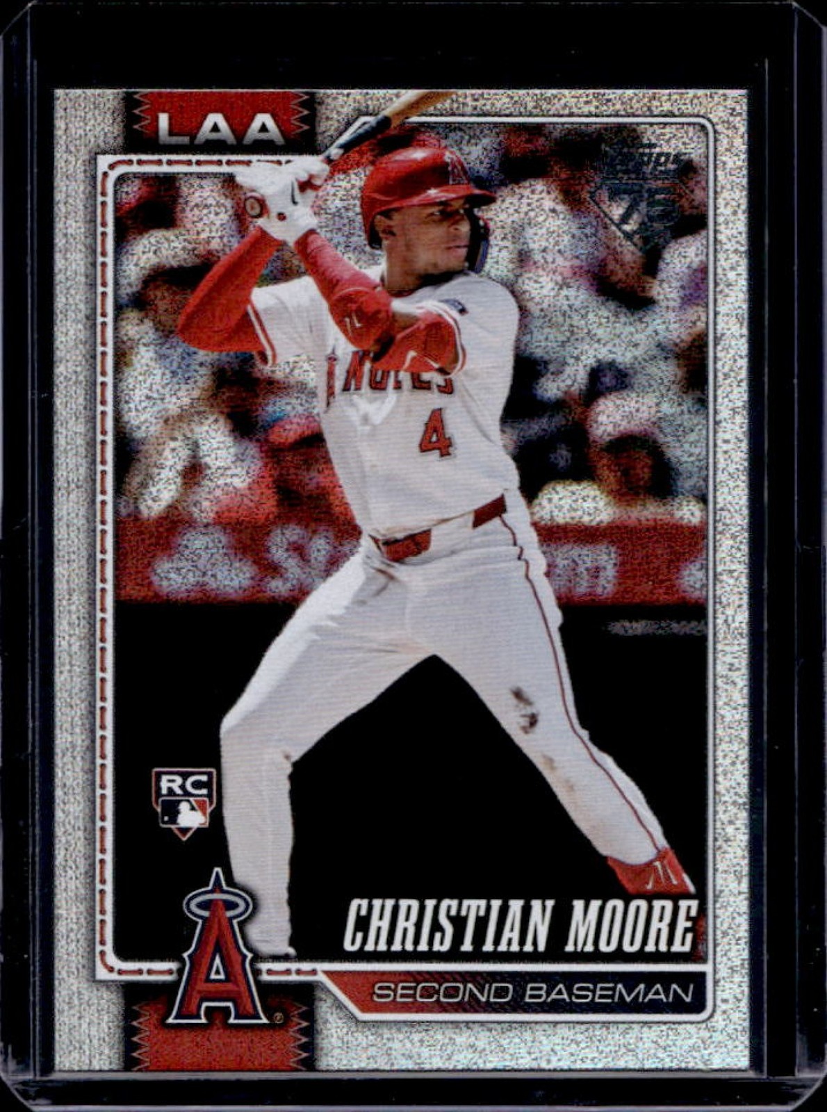 2026 Topps Christian Moore RC Sandglitter Rookie #147 Angels