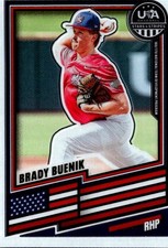 2026 Panini Stars & Stripes Prizm USA Baseball #87 Jared Grindlinger