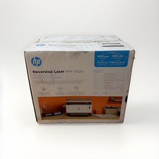 HP Neverstop Laser All In One Laser Color Printer White MFP 1202W New Sealed