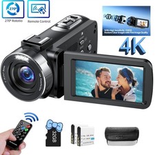 Videocamera schermo IPS 3,0 pollici 4K uhd 42MP videocamera 18X zoom fotocamera digitale