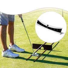 Golf Putting Plane Rail Practical Women Men Premium Golfer Golf Training Aid