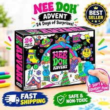 Christmas Needoh Advent Calendar 2026 24 Day Countdown Blind Box Toy Gift