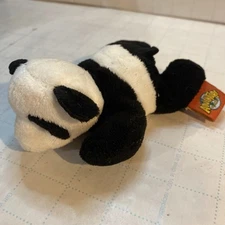 Panda Adventure Planet Mini Plush Stuffed Animal Toy 5” Bear Laying-A01