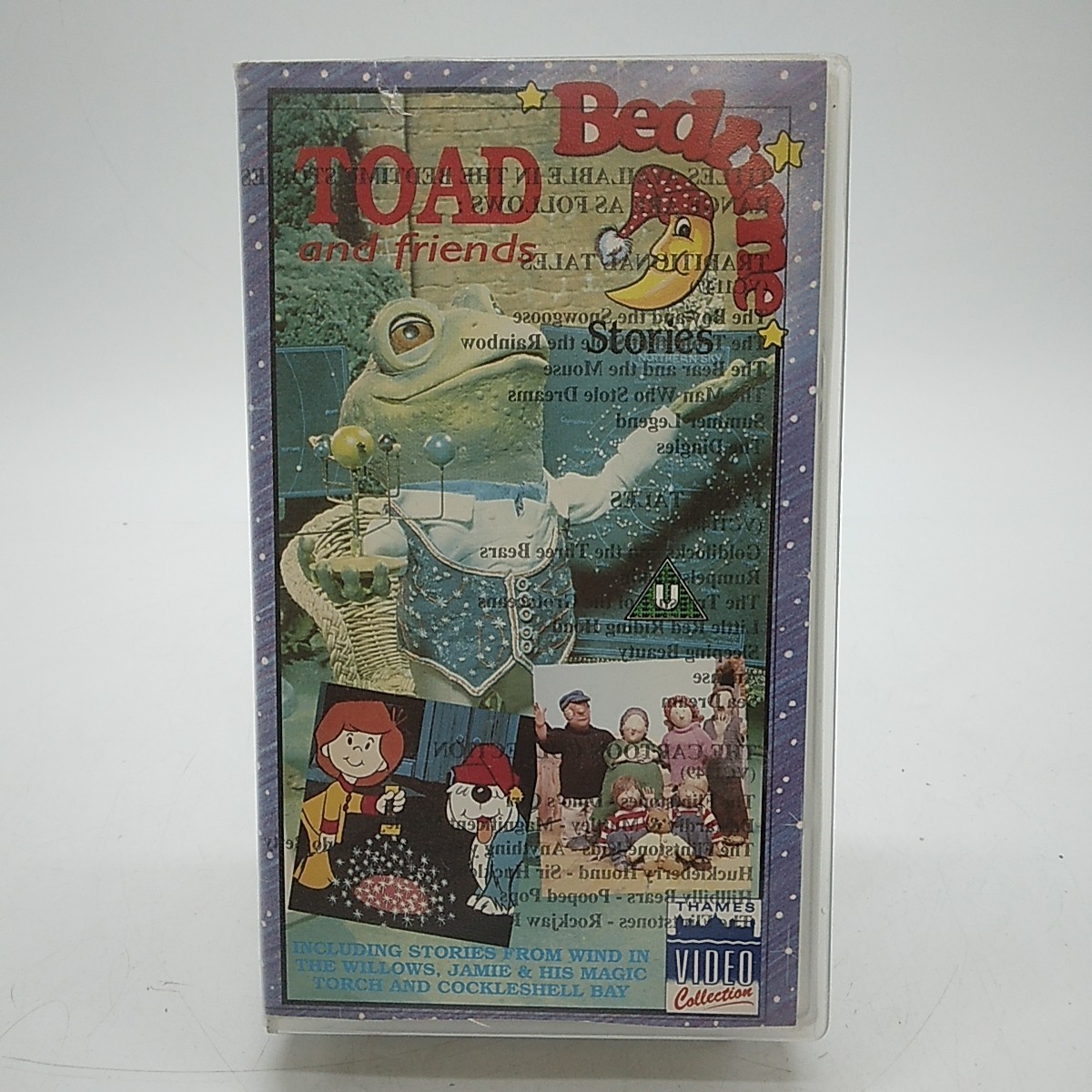 Toad and Friends Bedtime Stories, Children's Television - VHS Video Tape - 1989