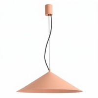 LED Pendelleuchte Pfirsich 4000 K Triac Dimmbar Rund Ø50 Cm HäNgelampe Esszimmer