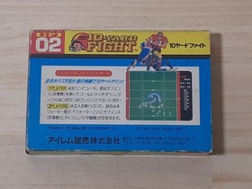 Famicom 10 Yard Fight Box Operation confirmed and terminals cleaned