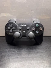 Sony Playstation 3 PS3 Black DualShock 3 Controller OEM