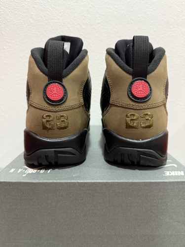 Nike Air Jordan 9 retro shoe HV4574-030 grade school size 5y fit woman size 6.5 - Picture 4 of 6