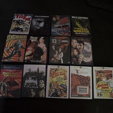 Classic scifi Horror DVD 10 lot Bela Lugosi Vincent Price Halloween House Of Wax