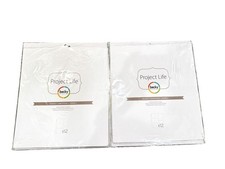 Project Life Becky Higgins Photo Pocket Pages 12 x 12 Binder 24 Total New