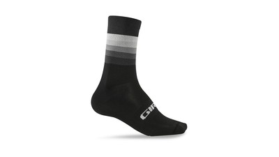 Giro Comp High Rise Fahrrad Socken schwarz/grau 2025