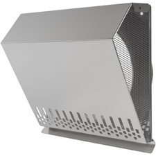 Vent Systems 8 Inch Air Supply Vent Cover Rubber - Rain And Snow Protection