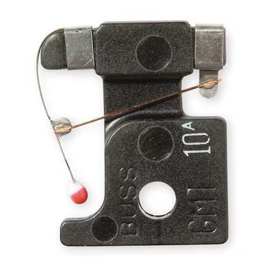 Eaton Bussmann Gmt-10A Telecom Fuse, 10A, Fast-Acting, 125V Ac, Pin