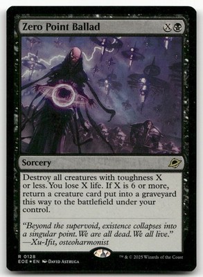 Zero Point Ballad #128 (Foil) (NM) Edge of Eternities EOE Magic MTG