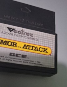 Vectrex: Armor Attack Cartridge, repro box, 1982  Very good