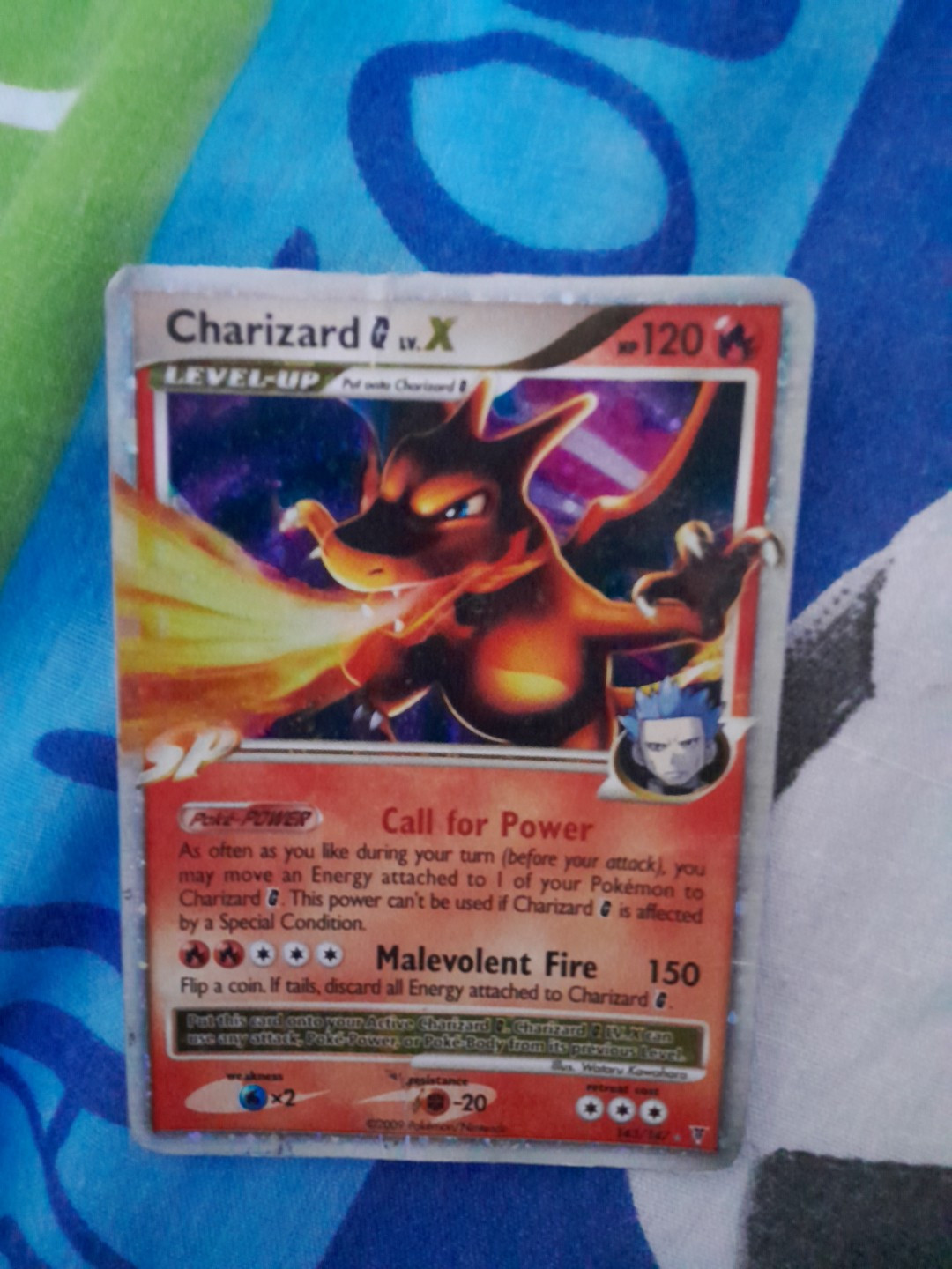 Charizard G Lv.X 143/147 Supreme Victors HOLO Rare Pokemon Card