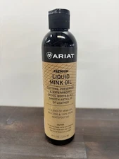 Ariat Premium Liquid Mink Oil (Plastic Bottle, 8 Ounce)