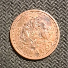 Barbados 1998  1 Cent - Elizabeth II Coin