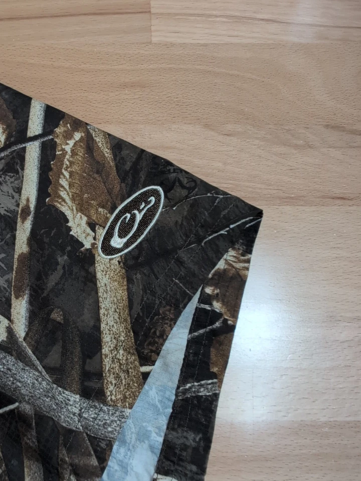 Camisa para hombre Drake Waterfowl SS ventilada camuflada talla 2XL árbol real camuflaje almohadilla de tiro  Foto 4 de 4