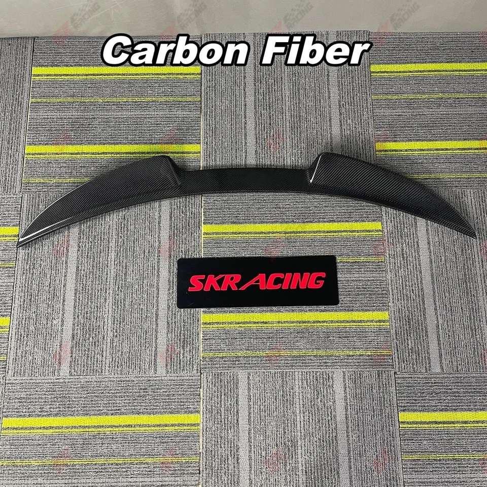 真碳纤维后备箱唇锅翼适用于阿尔法罗密欧朱利亚 2017 - 2021 — 第 2/4 张图片