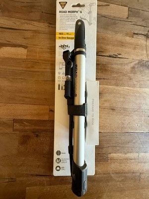 Topeak Road Morph G Pump Silver/Black, One Size