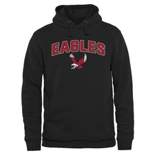 Black Eastern Washington Eagles Proud Mascot Pullover Hoodie
