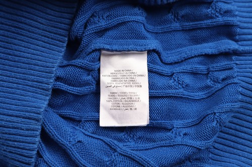 Gant Classic Cable-Knit Crew Neck Long Sleeve Jumper Size: M - Picture 5 of 5