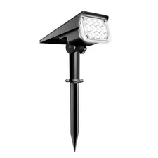 2PCS Solar 20-LED Spotlights Landscape Lights Outdoor Garden Pathway Lamps IP65*