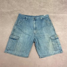 Wrangler Shorts Cargo Denim Shorts Men's 36