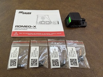 Sig Sauer Romeo X-Pro Open 1x24mm Red 2/32 MOA Dot Sight - Black