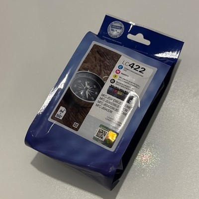 Original Brother LC422 Value Pack Tintenpatrone für MFC J5740DW Drucker MwSt inkl