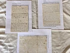 Civil War Letter Group (3) 1864 | 21st NY Cavalry | Mosby Capture/Escape | Ink