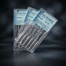Mani Peeso Reamers 32mm Advanced tools for precise root canal access & enlargeme