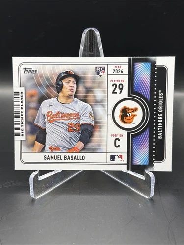 2026 Topps Series 1 Samuel Basallo Base (RAW)