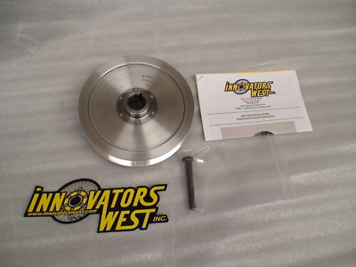 INNOVATORS WEST 827 Harmonic Balancer – 10% Overdrive, 2007-2014 Shelby GT500, Crank Pulley, Made In USA