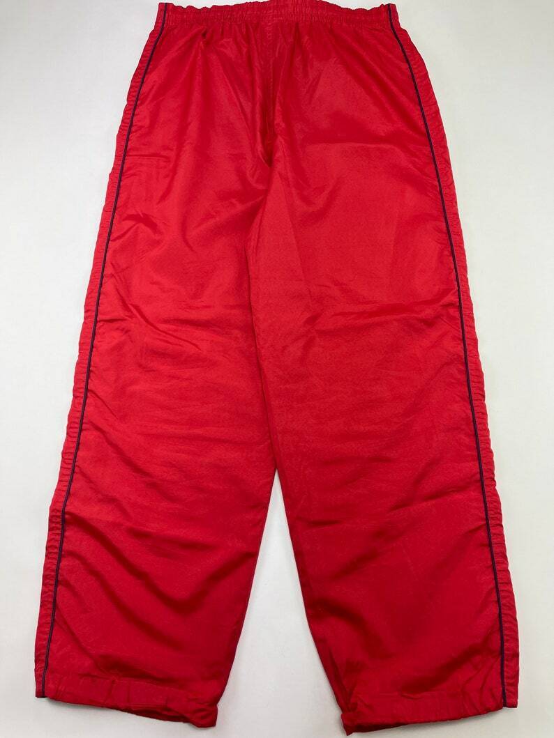 KARL KANI pants, red, baggy Kani tracksuit loose, 90s hip KARL KANI pants, red, baggy Kani tracksuit loose, 90s hip