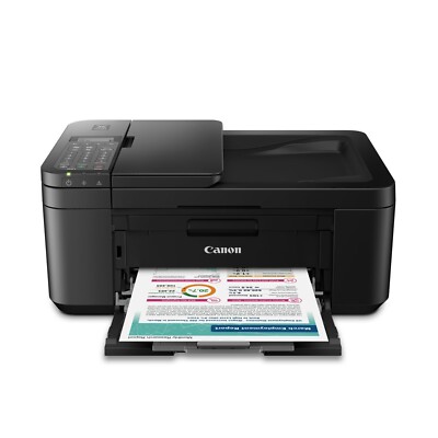 NEW Canon PIXMA TR4722 Printer -Wireless-All-In-One Scan Copy-Fax