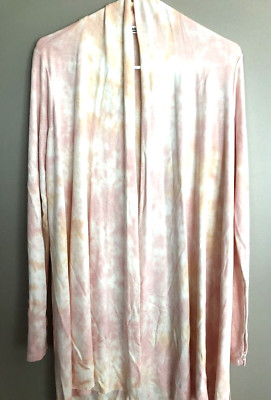 NWT I AM LAMADE Pink Iris Tie Dye Cardigan  Size XS  $98