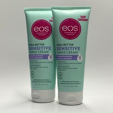 eos Shea Better Shave Cream Sensitive Skin with Colloidal Oatmeal 7oz. Pack Of 2