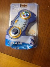 Vtech V.Flash Game System Joystick Controller Purple In Package