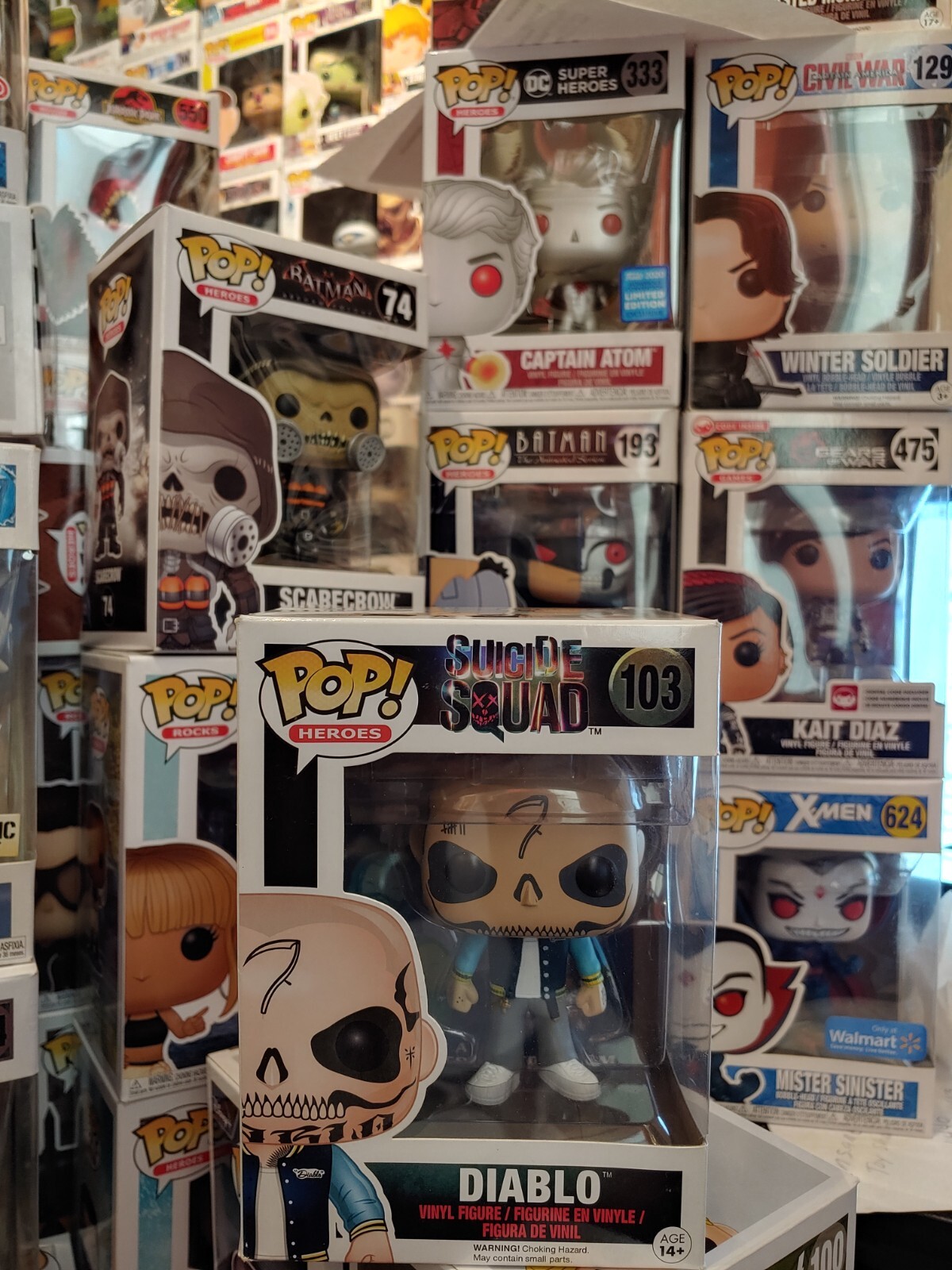 Sale Have One To Sell? Sell Now Funko Pop! Heroes: Diablo #103 - Suicide Squad - Dc