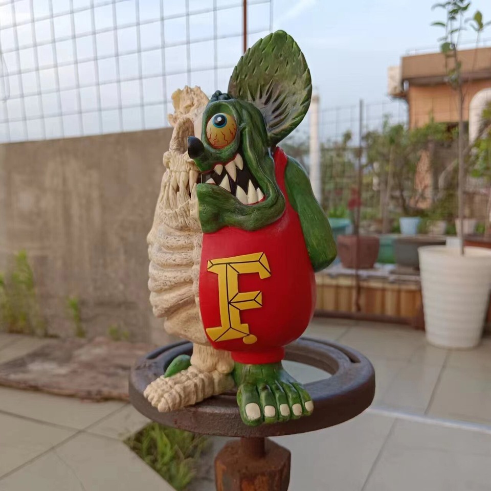 Wacky Wobbler Ed Roth Rat Fink Skeleton Big Daddy Toys Action Figure 7. ...