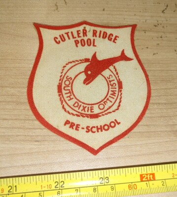 Vtg Cutler Ridge Pool South Dixie Optimists Cutler Bay? Advertising ...