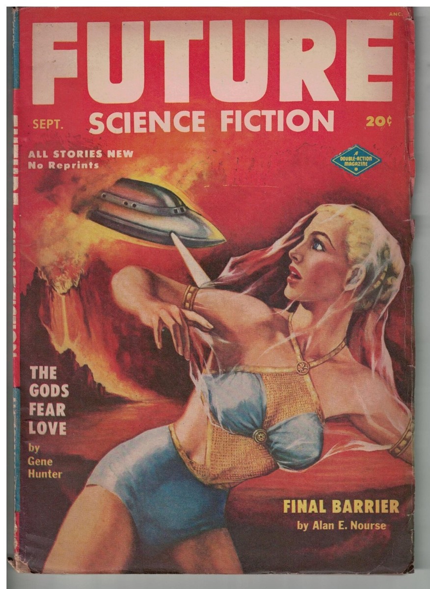 Sept 1952 issue Future Science Fiction Stories GGA Cover | eBay