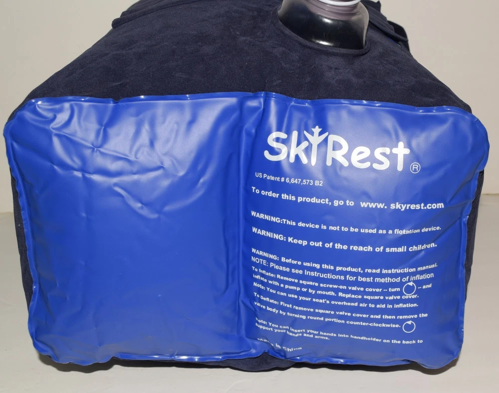 SkyRest Travel Pillow – Comfortable & Portable Neck Support by DAC Innovations