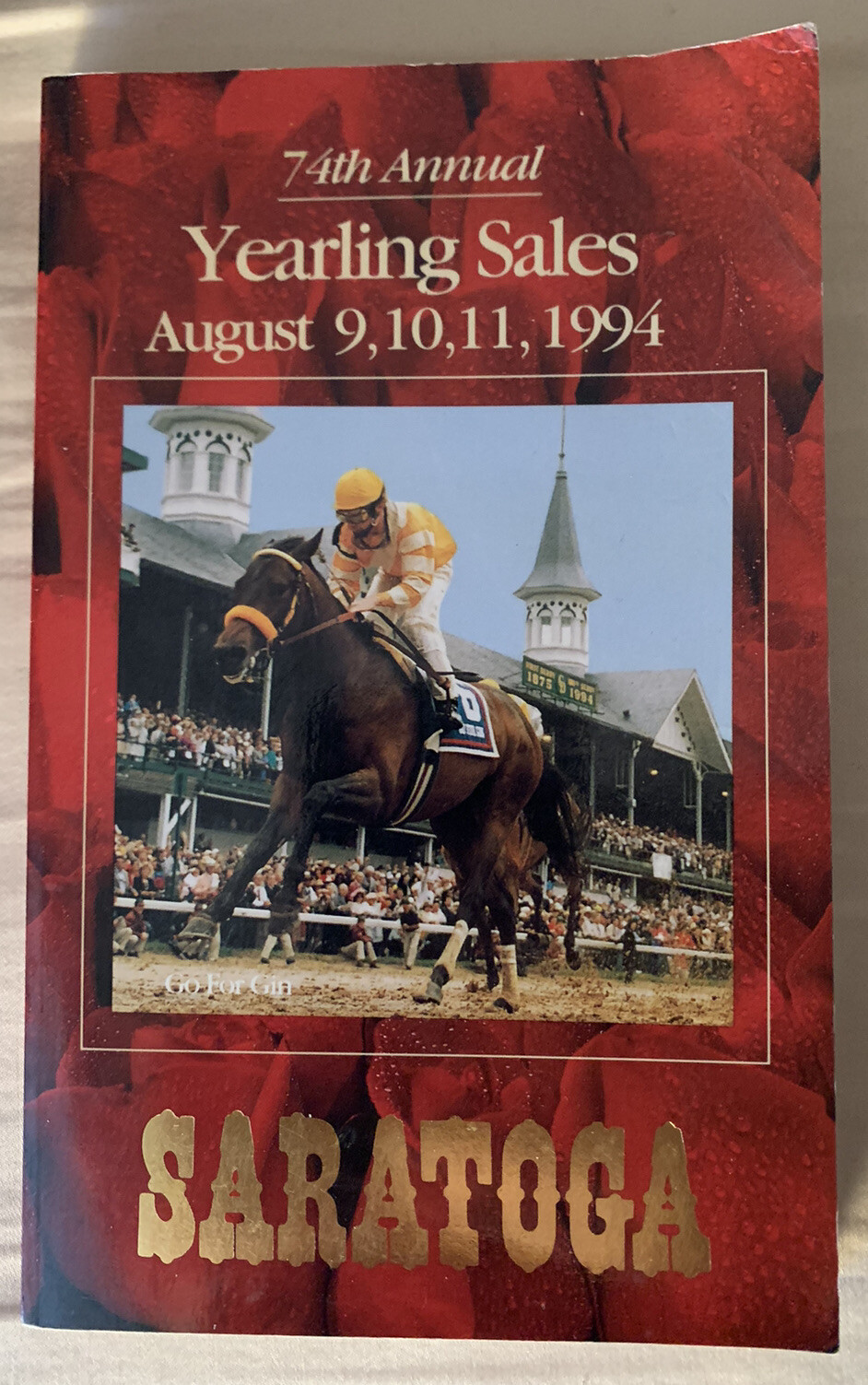1994 Saratoga Fasig Tipton Yearling Auction Catalog, Unbridled's Song
