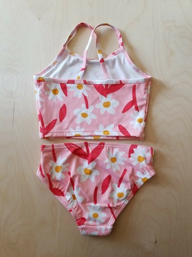 NWOT HANNA ANDERSSON PINK FLORAL SWIMSUIT TANKINI 140 10 $48 | eBay
