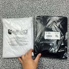Lot of 2 Ethika Shirt Men Extra Large Thermal Tee Crew Neck Cotton New XL