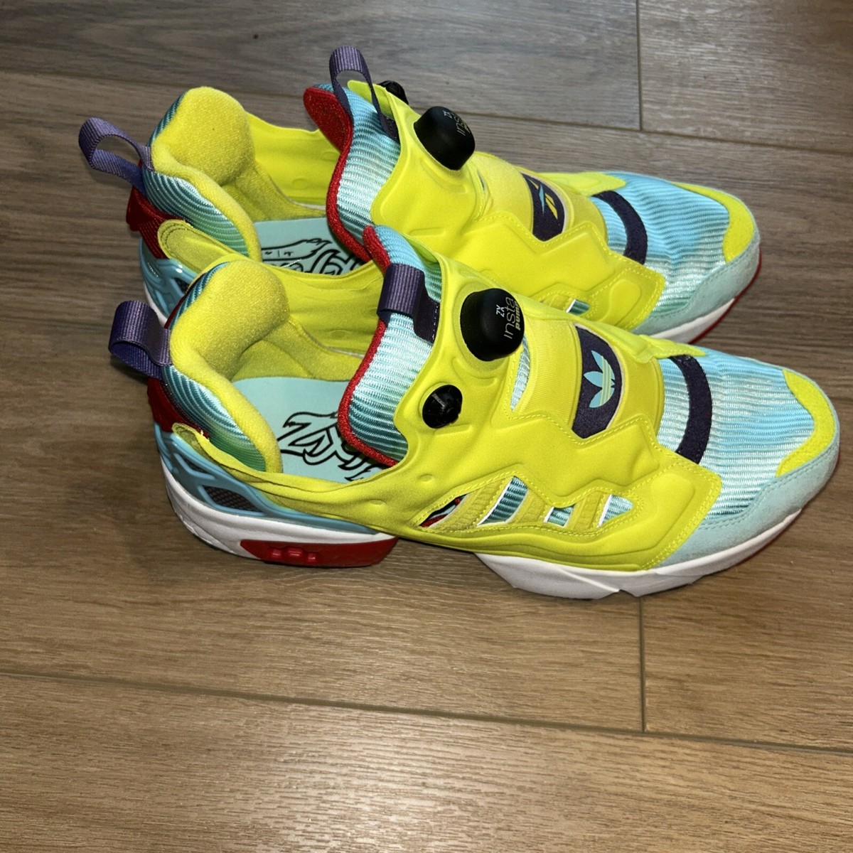 Adidas ZX-Fury Reebok Insta Pump Shoes | eBay